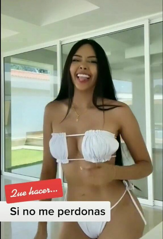 2. Guapísima Franjomar Con Atractivos Bikini Blanco