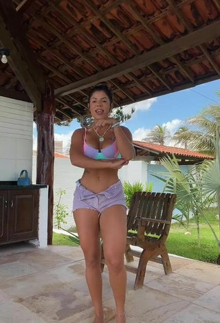 2. Guapísima Hariany Nathália Almeida Con Atractivos Sujetador De Bikini