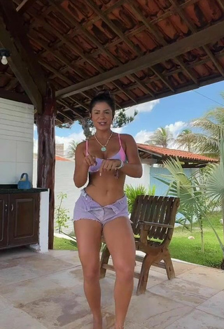 5. Guapísima Hariany Nathália Almeida Con Atractivos Sujetador De Bikini