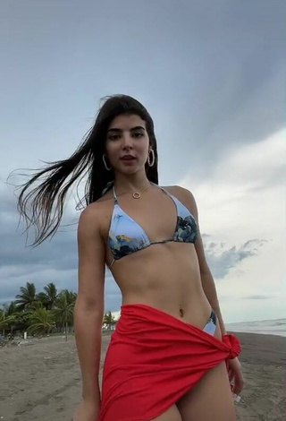 Atractiva Adriana Daabub con Provocativos Bikini en la playa