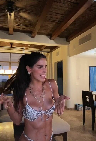 2. Sexy Bárbara De Regil Con Bikini Leopardo