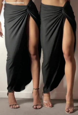 2. Bonita Carly & Christy Connell Con Top Corto Negro