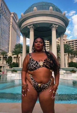 4. Sexy Lizzo Enseña El Culo En La Piscina