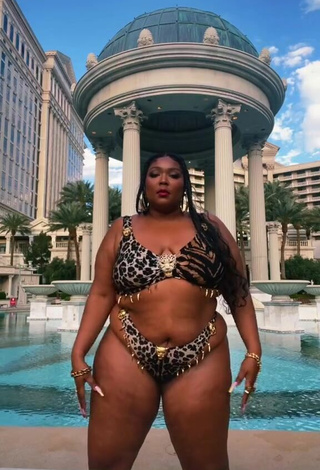 5. Sexy Lizzo Enseña El Culo En La Piscina