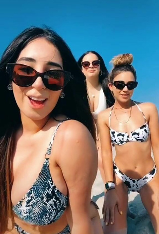 4. Atractiva Ana Daniela Martínez Buenrostro Con Provocativos Bikini En La Playa