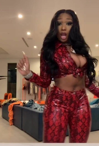 Sexy Megan Thee Stallion Enseña el culo